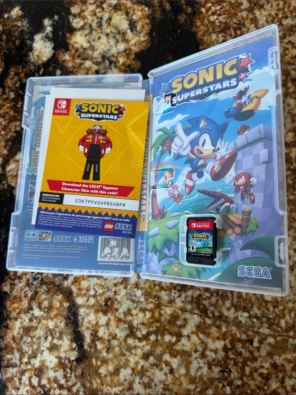 Sonic Superstars - Nintendo Switch Game (Blue) by SEGA